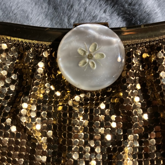 Vintage Mesh Whiting and Davis coin purse/clutch - Picture 3 of 5